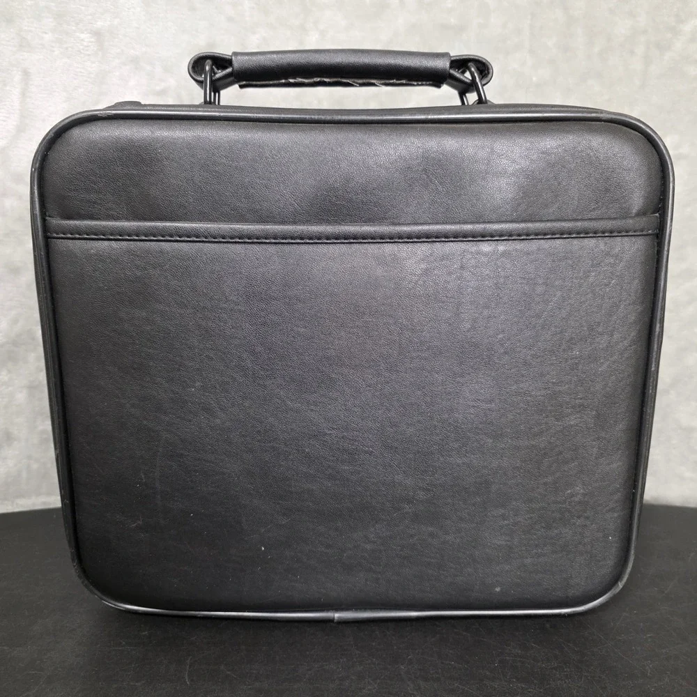 Targus Padded Camera Electronics Travel Bag Case Black FAIR Protective Vintage